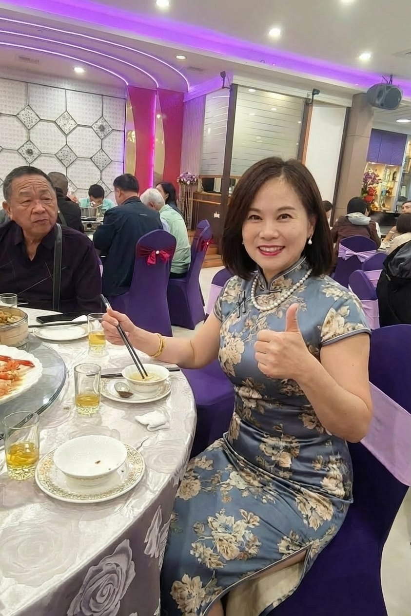 林筠蘭參與健康照護中心活動